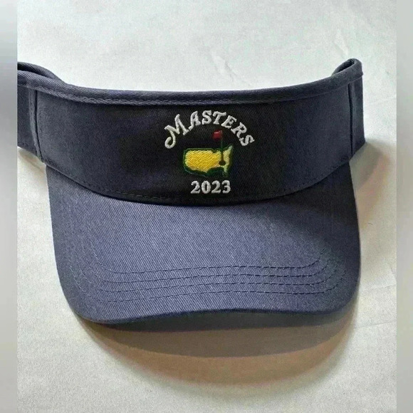NWT - 2023 Masters Golf Blue Visor - Picture 1 of 2